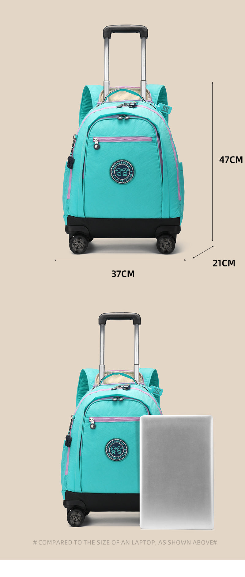 Mochila com Rodinhas