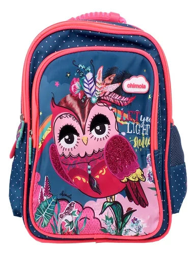 Mochila Escolar Creche Passeio Infantil Menina Pre Escola