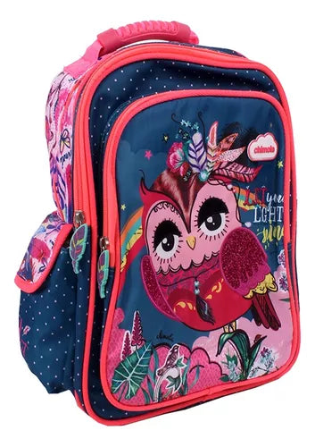 Mochila Escolar Creche Passeio Infantil Menina Pre Escola