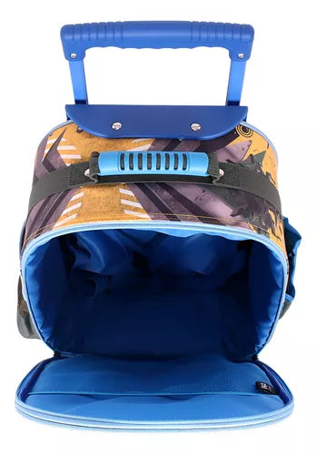 Mochila Rodinha Infantil Menino Escolar Mala