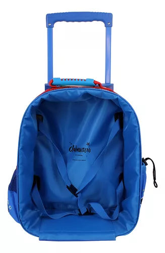 Mochila Rodinha Infantil Menino Escolar Mala