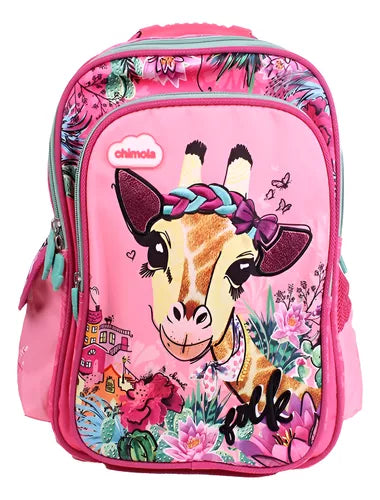 Mochila Escolar Creche Passeio Infantil Menina Pre Escola