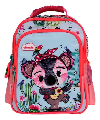 Mochila Escolar Creche Passeio Infantil Menina Pre Escola