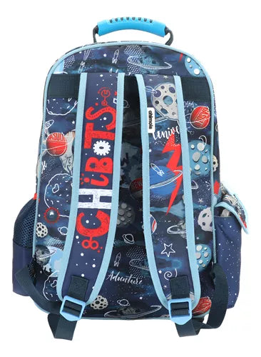 Mochila Bolsa Escolar Menino Passeio Creche Costas Grande