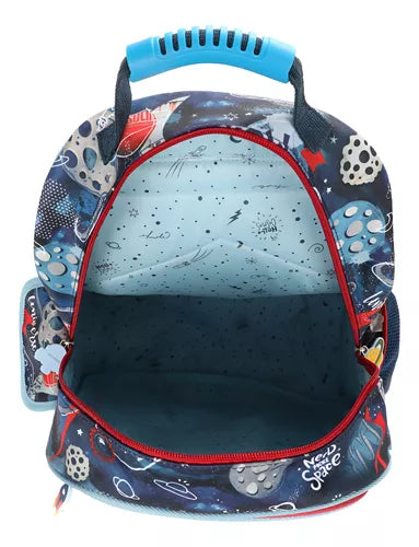 Mochila Bolsa Escolar Menino Passeio Creche Costas Grande