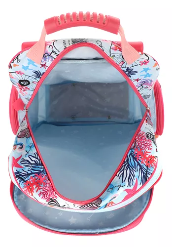 Mochila Rodinha Infantil Menina Escolar