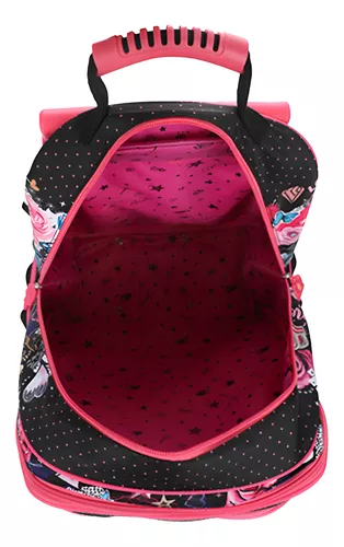 Mochila Rodinha Infantil Menina Escolar