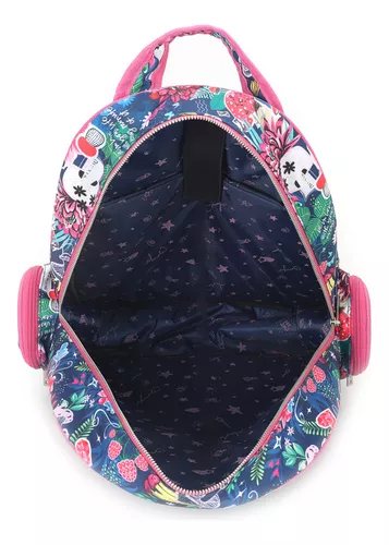 Mochila Escolar Infantil Costas Bolsos Grande Feminino