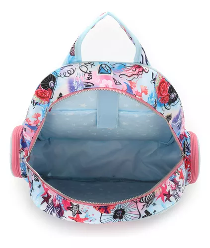 Mochila Escolar Infantil Costas Bolsos Grande Feminino