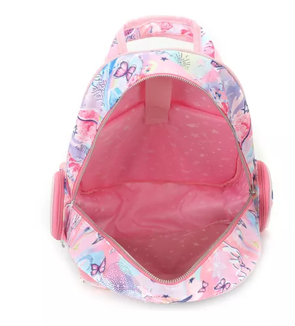 Mochila Escolar Infantil Costas Bolsos Grande Feminino